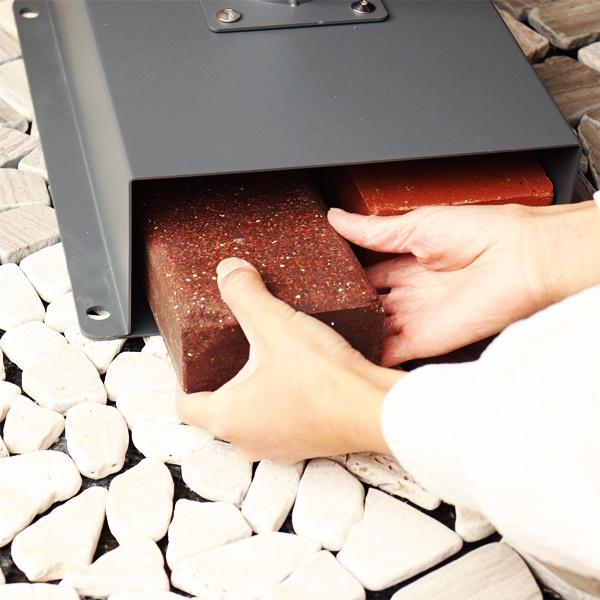 スタンドポスト 置き型 鍵付き 郵便受け 郵便ポスト メールボックス おしゃれ 北欧 モダン スリム カントリー レトロ ブラック グレージュ Spano-スパーノ | ブランド登録なし | 10