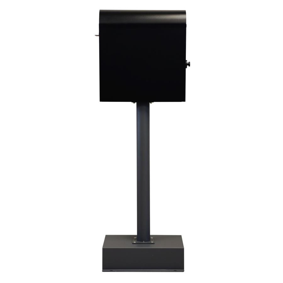 スタンドポスト 置き型 鍵付き 郵便受け 郵便ポスト メールボックス おしゃれ 北欧 モダン スリム カントリー レトロ ブラック グレージュ Spano-スパーノ | ブランド登録なし | 11