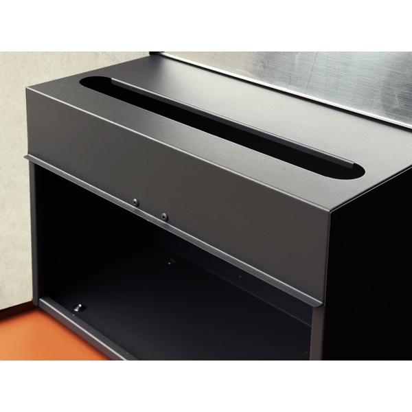 スタンドポスト 郵便ポスト おしゃれ 置き型 郵便受け 北欧 一戸建て メールボックス 鍵付き ダイヤル式 レトロ アンティーク 棚付き ブラウン ホワイト |  | 10