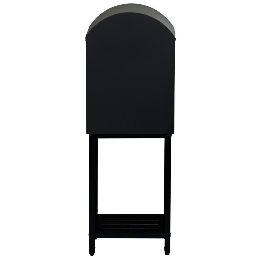 スタンドポスト おしゃれ 自立 置き型 郵便ポスト 郵便受け スタンドタイプ 戸建て レトロ 北欧 アンティーク モダン 木目 ダークグレー ベージュ 鍵付 一戸建て | ブランド登録なし | 16