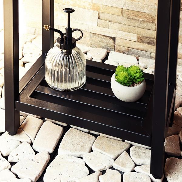 スタンドポスト おしゃれ 自立 置き型 郵便ポスト 郵便受け スタンドタイプ 戸建て レトロ 北欧 アンティーク モダン 木目 ダークグレー ベージュ 鍵付 一戸建て | ブランド登録なし | 11