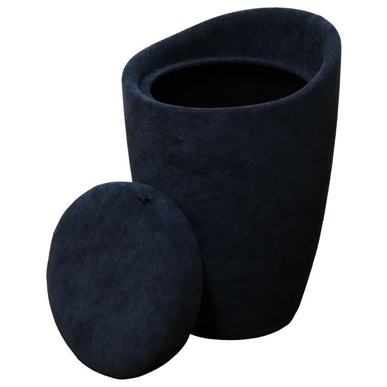 コーデュロイストレージスツール 収納スツール 腰掛け 収納ボックス おしゃれ かわいい ブラウン ネイビー グレー ベージュ 北欧 モダン Harper ハーパー | ブランド登録なし | 15