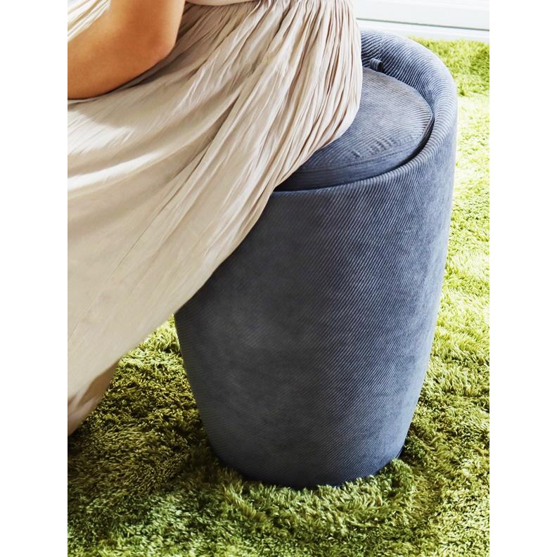 コーデュロイストレージスツール 収納スツール 腰掛け 収納ボックス おしゃれ かわいい ブラウン ネイビー グレー ベージュ 北欧 モダン Harper ハーパー | ブランド登録なし | 02