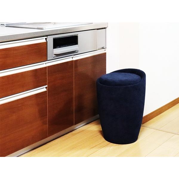 コーデュロイストレージスツール 収納スツール 腰掛け 収納ボックス おしゃれ かわいい ブラウン ネイビー グレー ベージュ 北欧 モダン Harper ハーパー | ブランド登録なし | 03