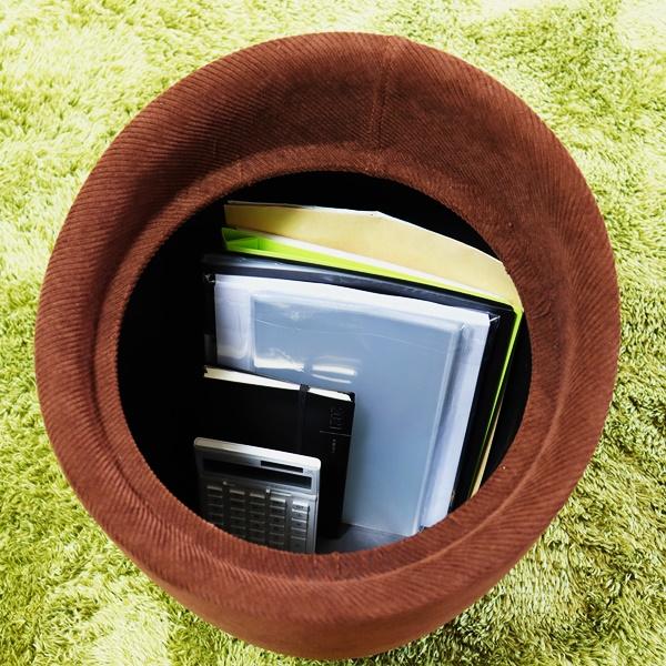 コーデュロイストレージスツール 収納スツール 腰掛け 収納ボックス おしゃれ かわいい ブラウン ネイビー グレー ベージュ 北欧 モダン Harper ハーパー | ブランド登録なし | 07