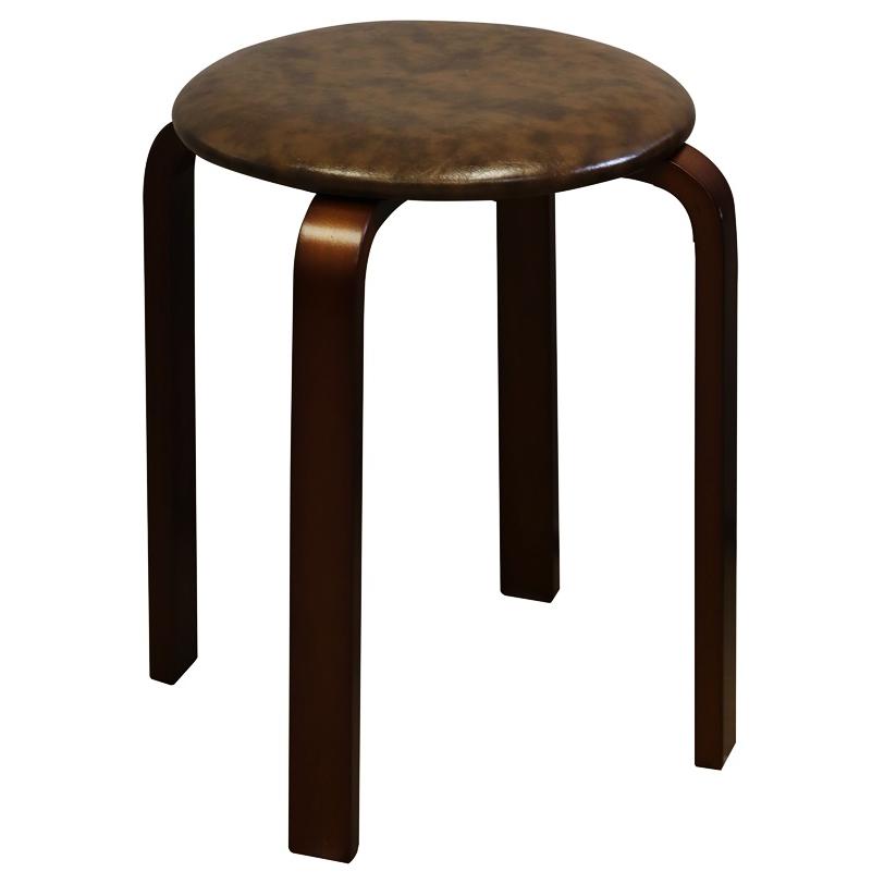 スタッキングスツール 6脚セット 完成品 丸椅子 スタッキングチェア 省スペース コンパクト ブラック ブラウン ネイビー グレー イエローベージュ Theo-テオ- | ブランド登録なし | 20