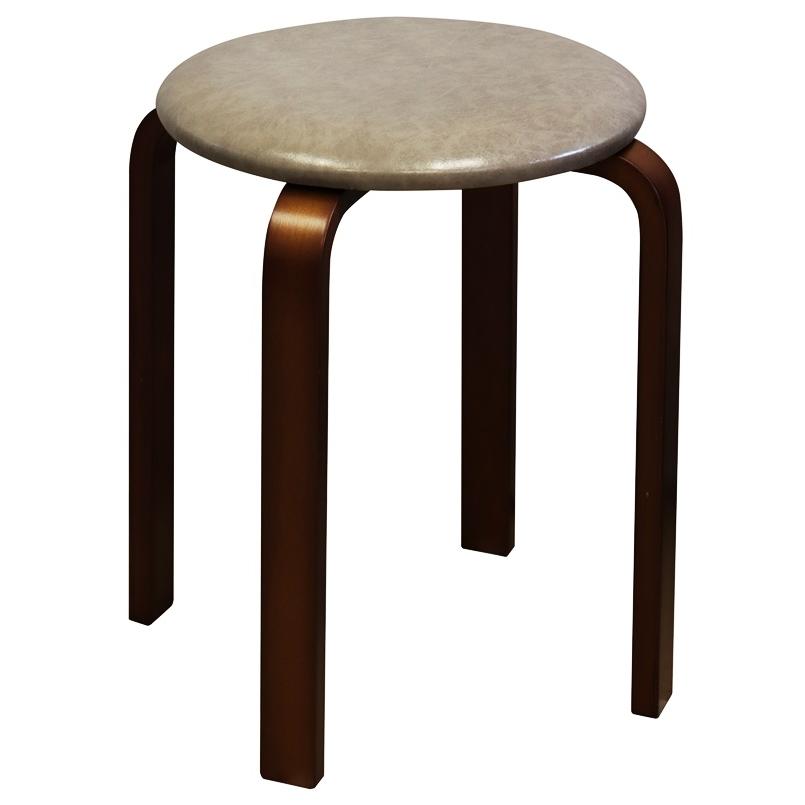 スタッキングスツール 6脚セット 完成品 丸椅子 スタッキングチェア 省スペース コンパクト ブラック ブラウン ネイビー グレー イエローベージュ Theo-テオ- | ブランド登録なし | 21