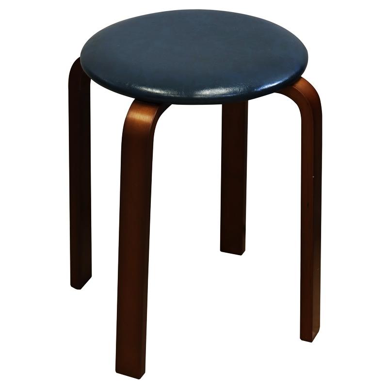 スタッキングスツール 6脚セット 完成品 丸椅子 スタッキングチェア 省スペース コンパクト ブラック ブラウン ネイビー グレー イエローベージュ Theo-テオ- | ブランド登録なし | 22