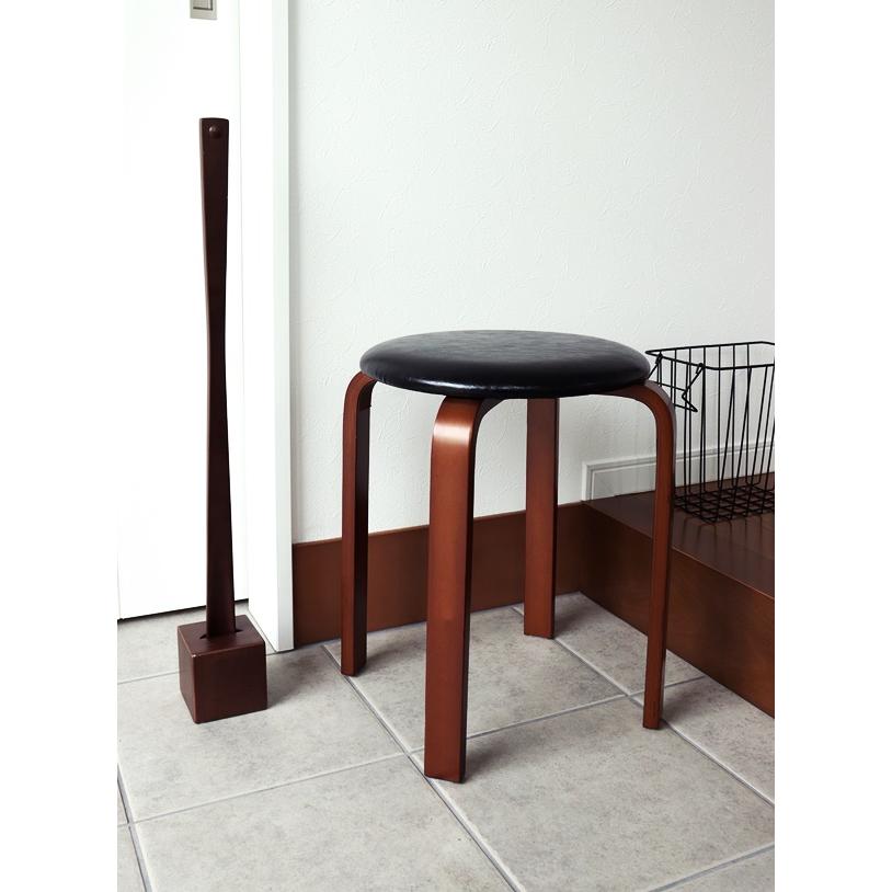 スタッキングスツール 6脚セット 完成品 丸椅子 スタッキングチェア 省スペース コンパクト ブラック ブラウン ネイビー グレー イエローベージュ Theo-テオ- | ブランド登録なし | 11