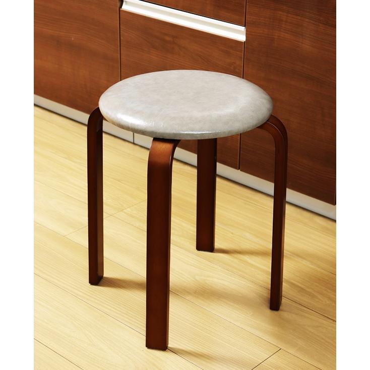 スタッキングスツール 6脚セット 完成品 丸椅子 スタッキングチェア 省スペース コンパクト ブラック ブラウン ネイビー グレー イエローベージュ Theo-テオ- | ブランド登録なし | 14