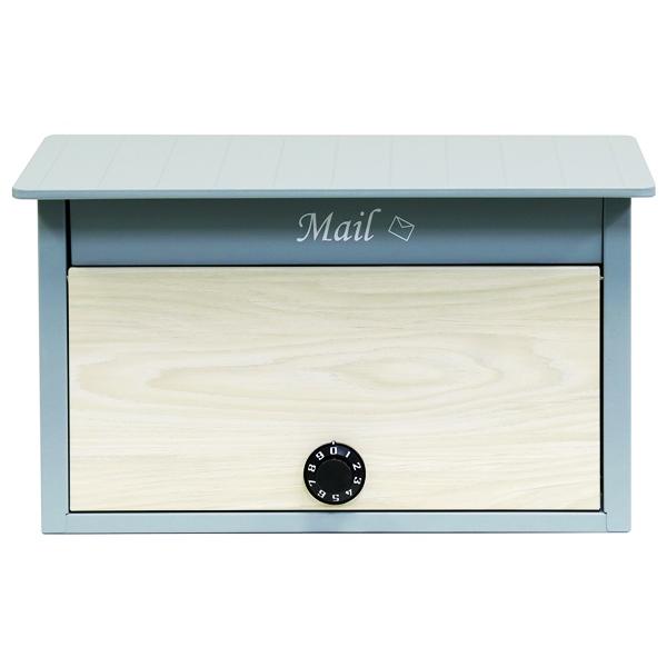 壁掛けポスト 郵便ポスト おしゃれ 北欧 レトロ A4対応 新聞受け 後付け 完成品 かわいい 一戸建て 玄関前 メールボックス 木目 コンパクト 鍵付き ダイヤル錠 |  | 12