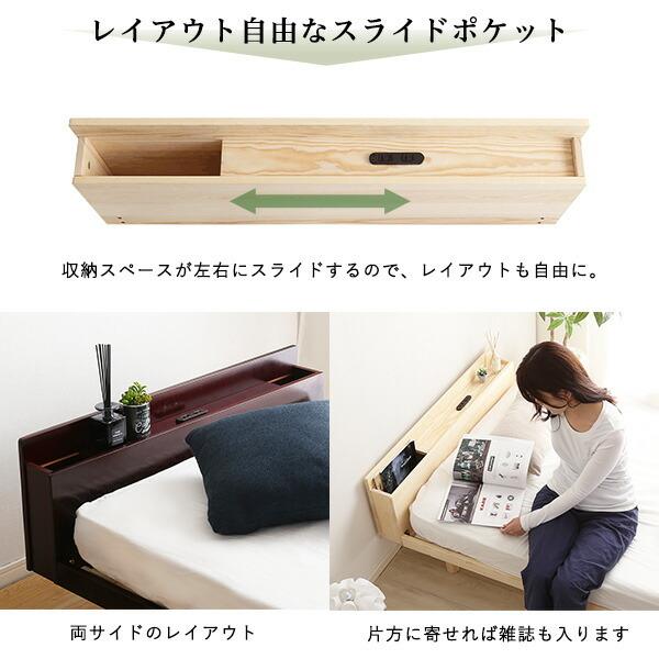 パイン材脚付きすのこベッド　リリッタ専用宮単品(ダブル用) |  | 04