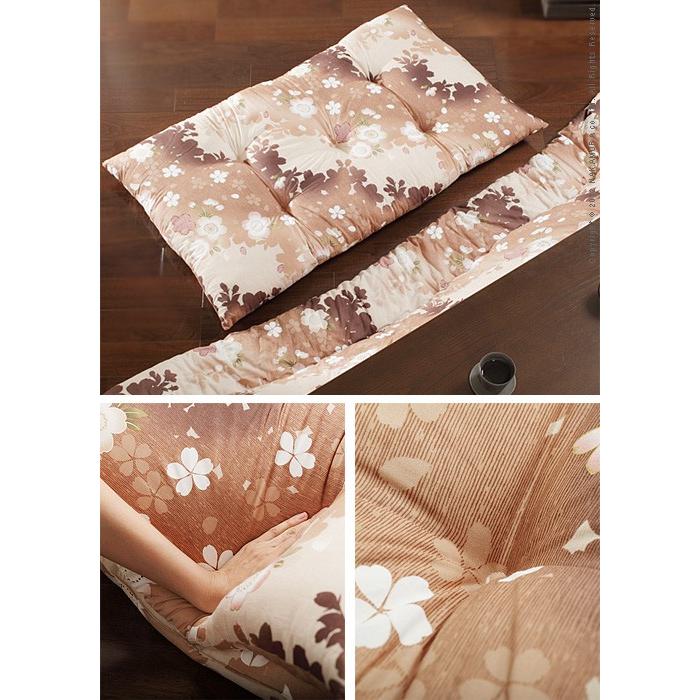 長座布団 花あかり （レギュラーサイズ）68×120cm 長ざぶとん 長座布団 68x120 |  | 02