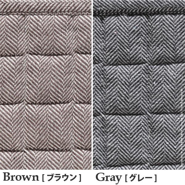 ヘリンボーンホットカーペットカバー-フランクリン 2畳 185x185cm カバーのみ 洗える 軽量  床暖房対応 在宅ワーク |  | 03