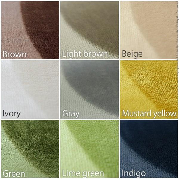 ラグ 厚手 低反発高反発フランネルラグ 〔ステップ〕 190x190cm 防音 |  | 03