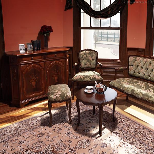 イタリア 家具 ヴェローナクラシック サイドボード W124cm  輸入家具 アンティーク風 イタリア製 おしゃれ 高級感 木製 天然木 リモート 在宅 |  | 01