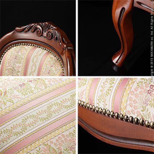 イタリア 家具 ヴェローナクラシック ダイニングチェア-ミックスピンク  猫脚 輸入家具 アンティーク風 イタリア製 おしゃれ 高級感 木製 天然木 リモート 在宅 |  | 03