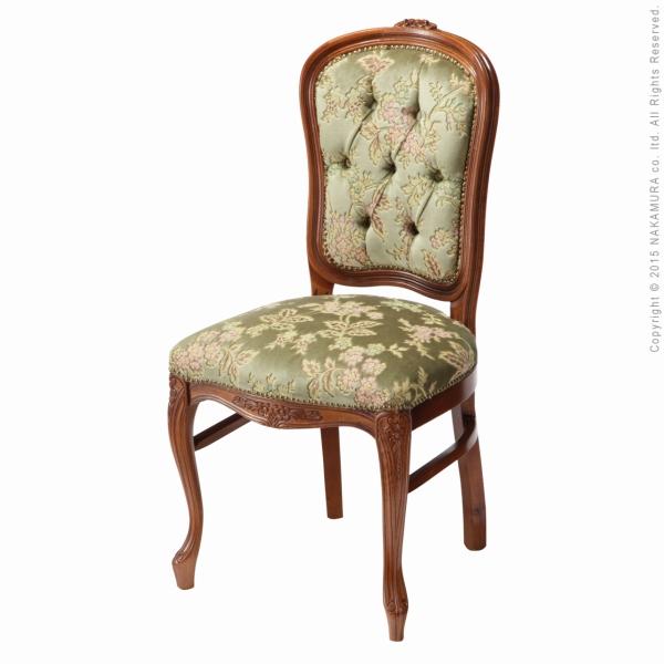 イタリア 家具 ヴェローナクラシック ダイニング5点セット:テーブル幅135cm+チェア-金華山4脚 猫脚 輸入家具 アンティーク風 イタリア製 おしゃれ 高級感 在宅 |  | 02