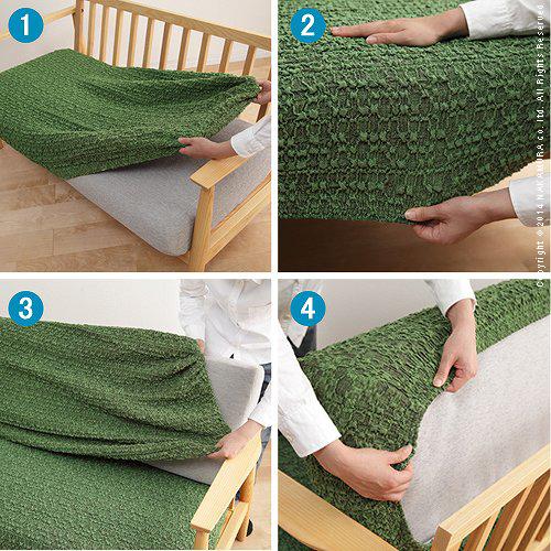 スペイン製 ストレッチフィットソファカバー グラナダ セパレート・2人掛 |  | 02