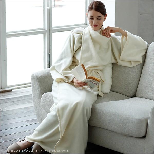 着れる毛布 部屋着 カシミヤ 着る毛布 |  | 02