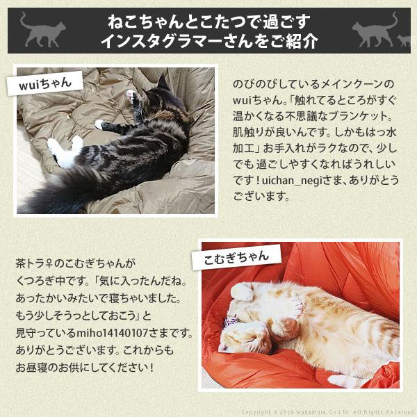 こたつ布団 ペット用 アウトドア用 ペットの毛や汚れに強いこたつ布団 210x190cm 長方形 |  | 10