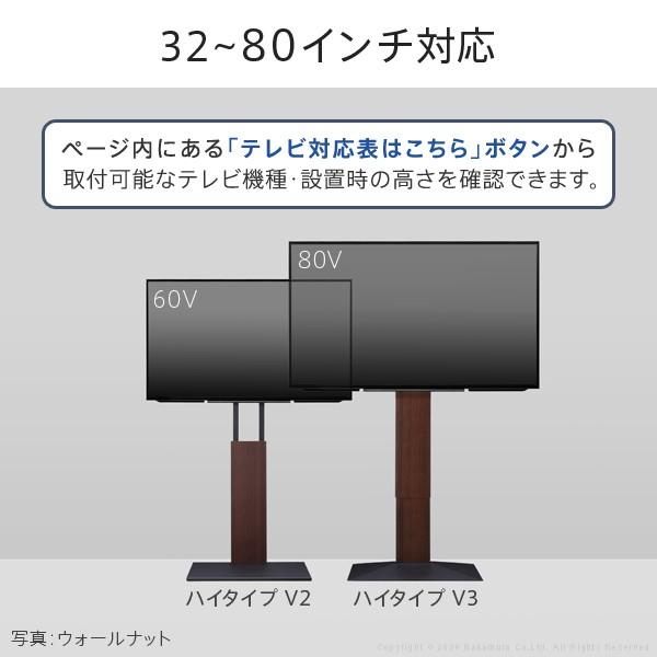テレビ台 WALLインテリアテレビスタンドV3 ブルックリン ハイタイプ 32〜80v対応 壁寄せテレビ台 ブラック ブルックリンスタイル NYスタイル EQUALS イコールズ | EQUALS | 09
