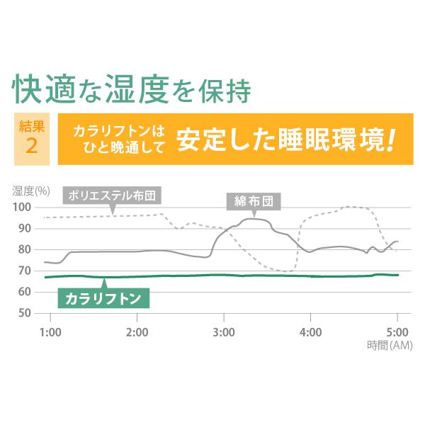 敷き布団 敷布団 ダブル 吸湿する1枚で寝られるオールインワン敷布団 karari カラリフトン ダブル D 除湿 |  | 09