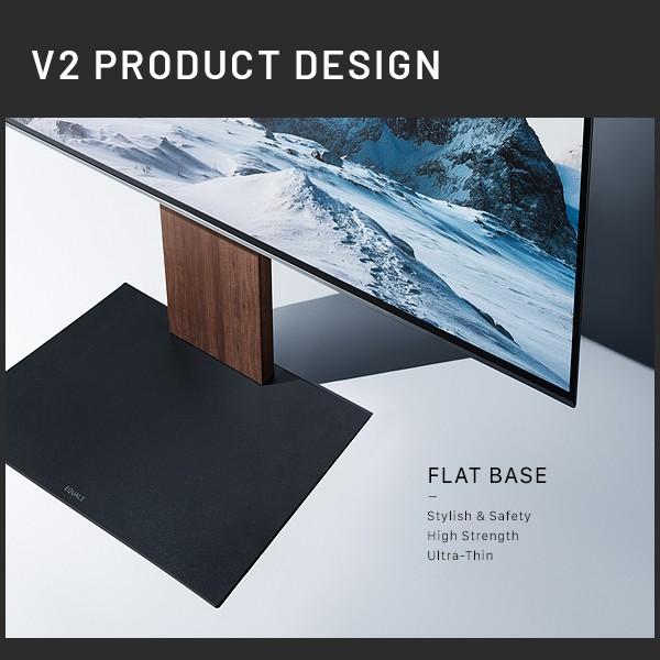 テレビ台 WALLインテリアテレビスタンドV2 ハイタイプ 32~60v対応 壁寄せテレビ台 テレビボード ホワイト ブラック ウォールナット EQUALS イコールズ | EQUALS | 08