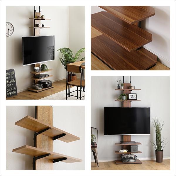 ヴィンテージ突っ張りテレビスタンド |  | 10