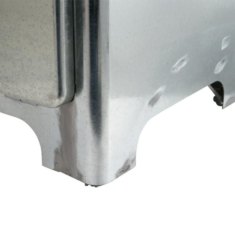 2 DOORS TRASH CAN GALVANIZED 2 ドア トラッシュ カン DULTON ダルトン ゴミ箱 大容量 24l ダストボックス 屑入れ 分別 キッチン オフィス アンティーク DOORS TRASH CAN ダストボックス GALVANIZED ドア トラッシュ ゴミ箱 キッチン