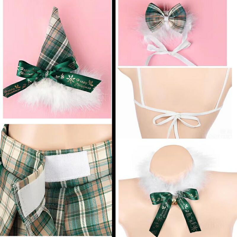 緑 ブラセット クリスマスツリー コスプレ衣装 ハロウィーン 過激 大人 女性 レディース エロい服 コスプレ セクシー【9277】 |  | 09