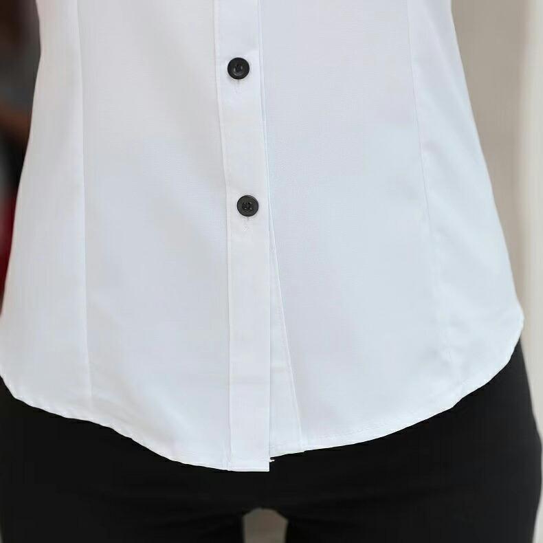 黒ボタン 半袖 ワイシャツ オフィスレディ ol通勤 エロ 過激 大人 女性 レディース セクシー 【5005】 |  | 06