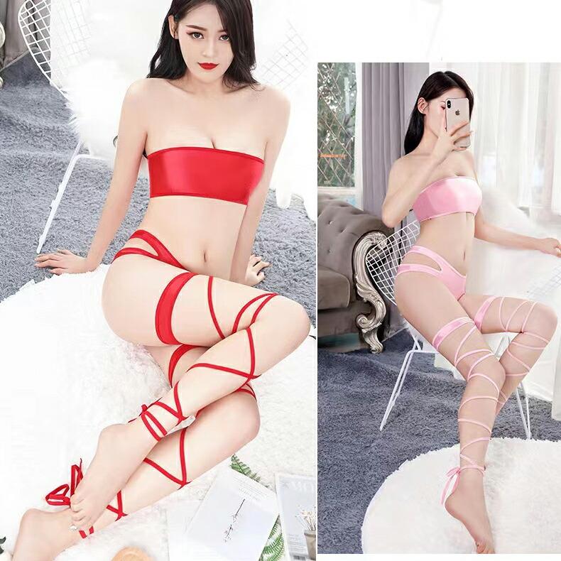 クロス編み上げ タイツ ストッキング セクシーランジェリー 下着 エロい服 エロ可愛い 過激 大人 女性 レディース セクシー 【2064】 |  | 01
