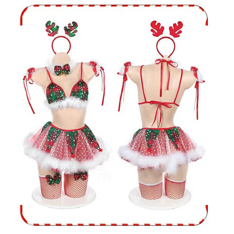 赤 ブラセット サンタクロース クリスマス ハロウィン ハロウィーン エロ 過激 大人 女性 レディース セクシー【9281】 |  | 06