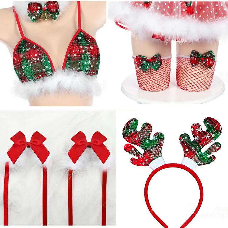赤 ブラセット サンタクロース クリスマス ハロウィン ハロウィーン エロ 過激 大人 女性 レディース セクシー【9281】 |  | 07