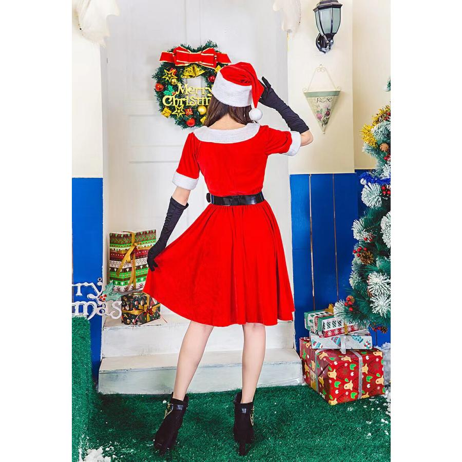 黒いグローブ サンタクロース コスプレ衣装 クリスマス ハロウィン ハロウィーン エロ 過激 大人 女性 レディース セクシー【9278】 |  | 03