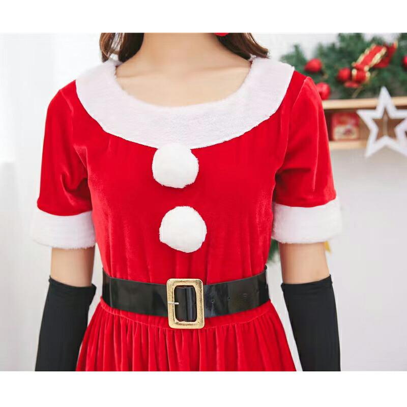 黒いグローブ サンタクロース コスプレ衣装 クリスマス ハロウィン ハロウィーン エロ 過激 大人 女性 レディース セクシー【9278】 |  | 06