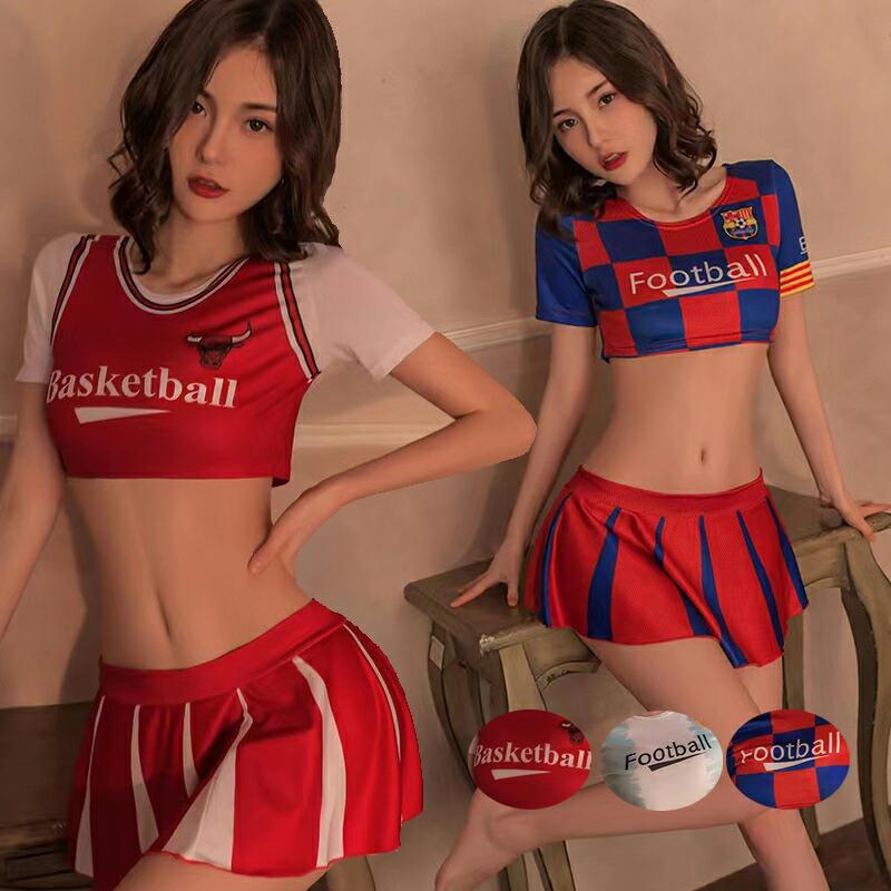 ミニスカ チアガール レースクイーン コスプレ衣装 エロ 過激 大人 女性 レディース セクシー【8043】 | 