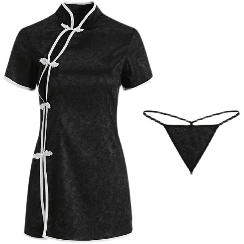 チャイナドレス風 セクシーランジェリー 女性下着 コスプレ衣装 チャイナ服 セクシー コスチューム 仮装 レディース かわいい 可愛い【3236】 |  | 05