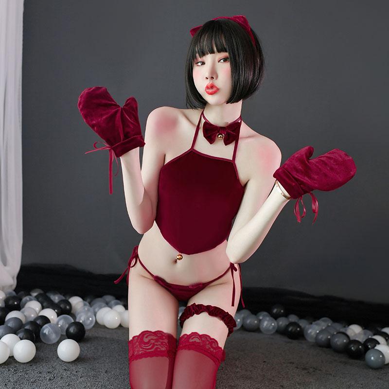 にゃんちゃん風 セクシーランジェリー セクシー女性下着 過激 大人 女性 レディース エロい服 コスプレ セクシー【4166/7】 |  | 05