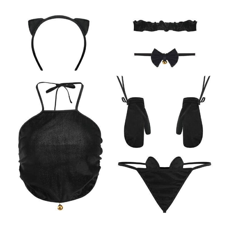 にゃんちゃん風 セクシーランジェリー セクシー女性下着 過激 大人 女性 レディース エロい服 コスプレ セクシー【4166/7】 |  | 08