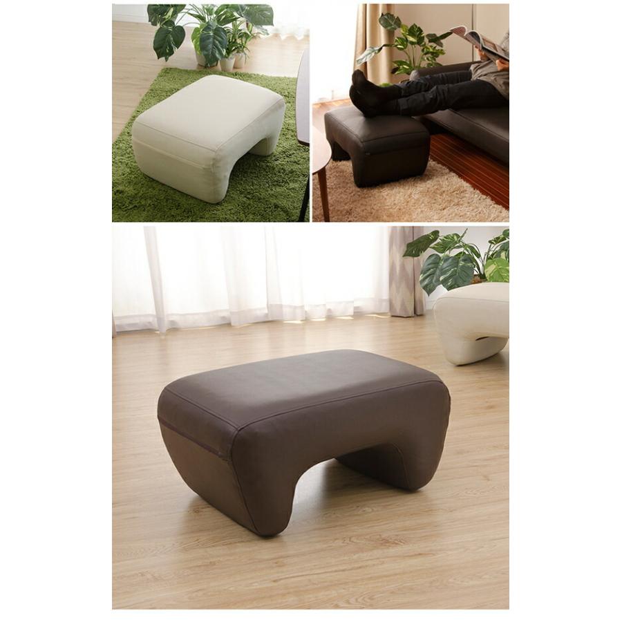 オットマン 日本製 レザー スツール 高さ31cm 腰掛け 足置き 足台 足置き台 mashu ottoman 1人掛け 一人掛け 1人用 一人がけ 1人掛けチェア ソファスツール イス |  | 03