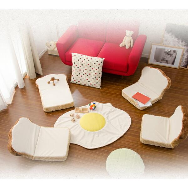 日本製 ぷちパン 座椅子 低反発 コンパクト食パン座椅子 リクライニングチェア フロアチェアー ミニ座椅子 小さい 小さめ 座いす 座イス ざいす 椅子 イス いす |  | 10