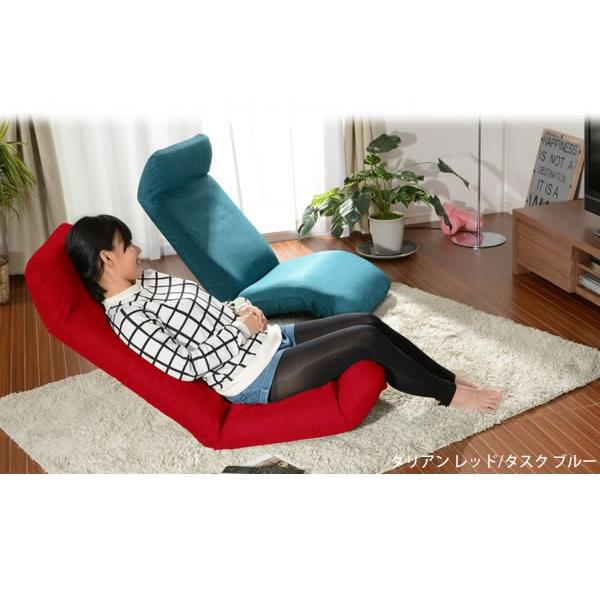 日本製 座椅子 ハイバック リクライニング座椅子 チェア フロアチェアー ハイバック座椅子 リビング惰楽 だらく コンパクト 折りたたみ 折り畳み 座いす |  | 05