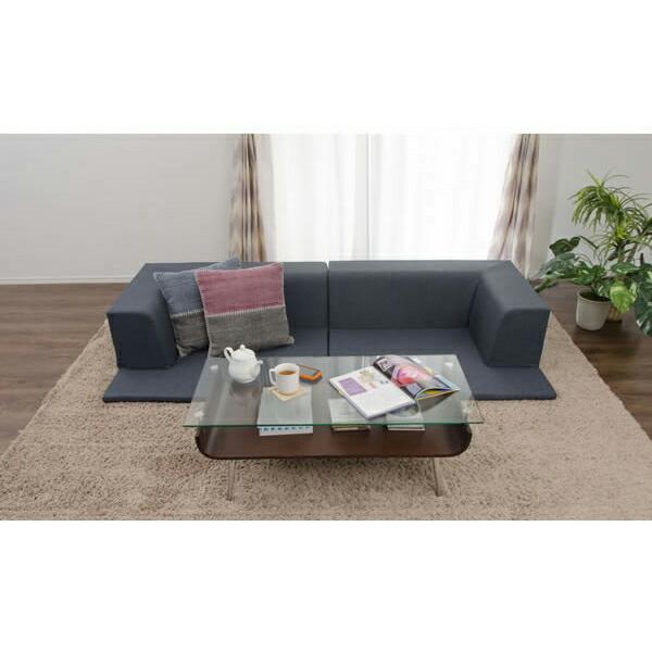 日本製 プレイマットソファ 2人掛け プレイマット 洗える カバー キッズ 吸音 防音対策 Barretta バレッタ フロアソファ ローソファ ロータイプ こたつ用 |  | 16