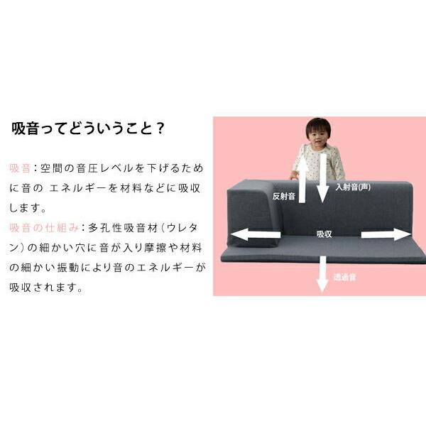 日本製 プレイマットソファ 2人掛け プレイマット 洗える カバー キッズ 吸音 防音対策 Barretta バレッタ フロアソファ ローソファ ロータイプ こたつ用 |  | 09