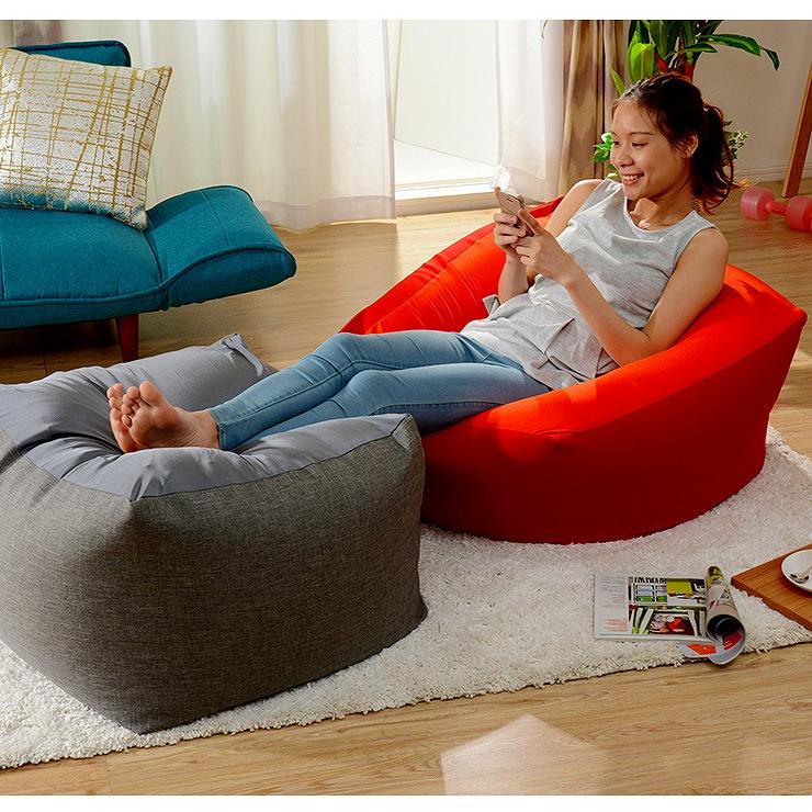 「QUBE」カバー単品 ビーズクッション専用カバー「XL」 おしゃれ 洗える 洗濯 カバーのみ |  | 04