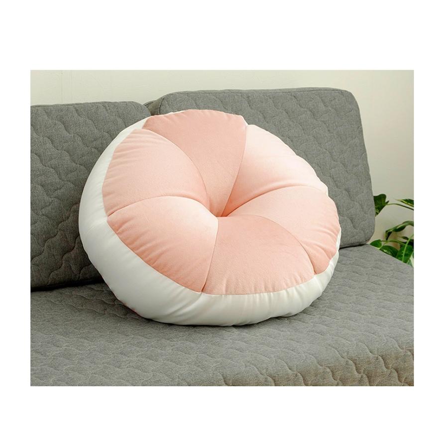 ベーグルクッション 丸型 円形 クッション 座布団 大型 極厚 フロアクッション 大きい 枕 まくら 疲れにくい 腰当て あぐら ビーズクッション 日本製 |  | 11