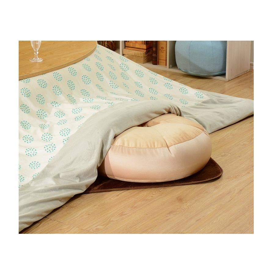 ベーグルクッション 丸型 円形 クッション 座布団 大型 極厚 フロアクッション 大きい 枕 まくら 疲れにくい 腰当て あぐら ビーズクッション 日本製 |  | 12