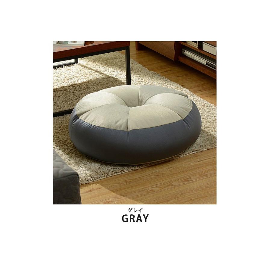 ベーグルクッション 丸型 円形 クッション 座布団 大型 極厚 フロアクッション 大きい 枕 まくら 疲れにくい 腰当て あぐら ビーズクッション 日本製 |  | 06